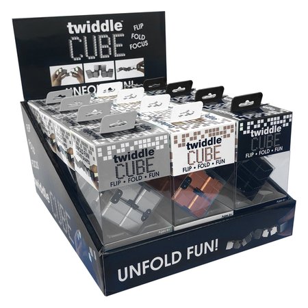 Zorbitz Twiddle Fidget and Puzzle Toy Metal/Plastic 2831